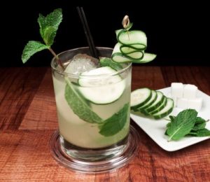 Green Tea Cucumber Mojita