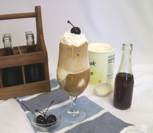 Black Cherry Cold Brew Float