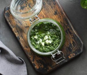 Southern Green Tea Pesto Aioli