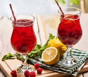 Raspberry Long Island Iced Tea