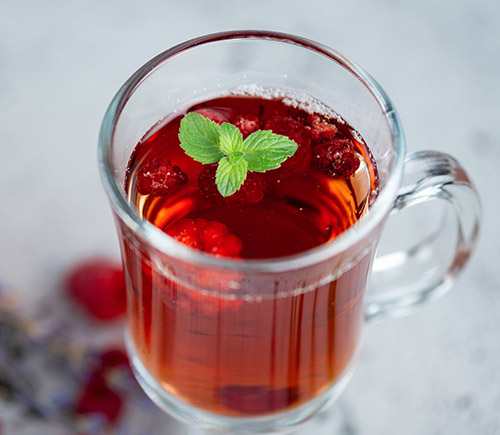 Spiced Raspberry Toddy