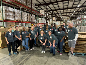 Red Diamond Give Back Day at a Food Bank