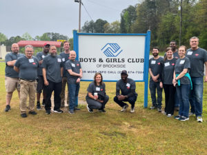 Red Diamond Give Back Day at The Boys and Girls Club