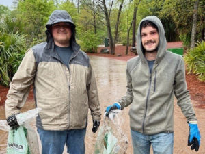 Red Diamond Give Back Day Cleaning Parks